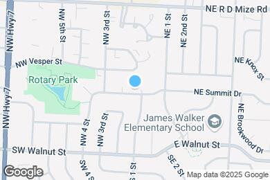Map image of the property - 201 NE 1st St Terrace