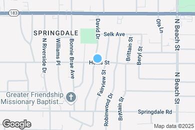 Map image of the property - 2132 David Dr