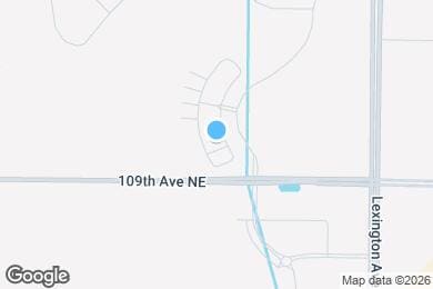 Map image of the property - 10926 Zest St NE