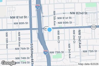 Map image of the property - 7815 NW 5th Ct