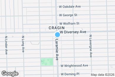 Map image of the property - 2736 N Laramie Ave