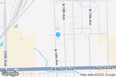 Map image of the property - 1971 N 19th Ave