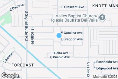 Map image of the property - 658 S 110th Pl