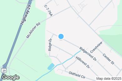 Map image of the property - 217 Ridgecrest Dr