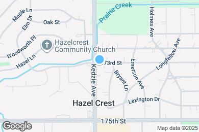 Map image of the property - 17301 Kedzie Ave