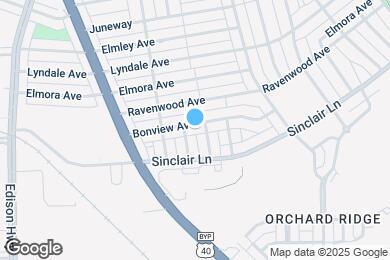 Map image of the property - 3725-FLOOR-3725-FLOO2 Bonview Ave