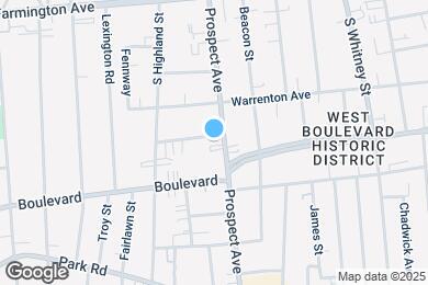 Map image of the property - 477 Prospect Ave