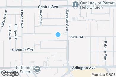 Map image of the property - 5361 Sierra St