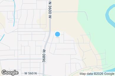 Map image of the property - 867 N 3540 W