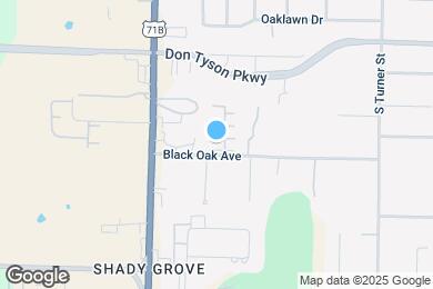 Map image of the property - The Parker on Black Oak