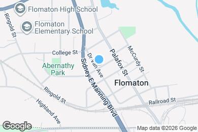 Map image of the property - 2105 Wilkerson St