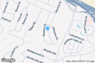 Map image of the property - 1717 Beverly Dr
