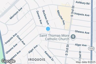 Map image of the property - 503 Inverness Ave