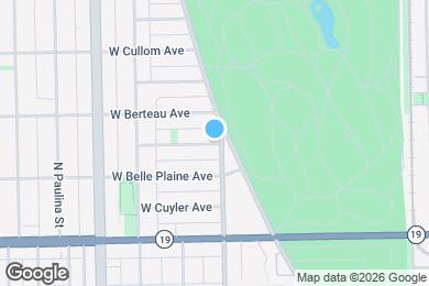 Map image of the property - 1406 W Warner Ave