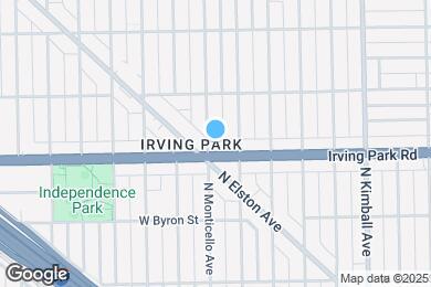 Map image of the property - 3620 W Irving Park Rd