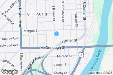 Map image of the property - 314 Illinois St