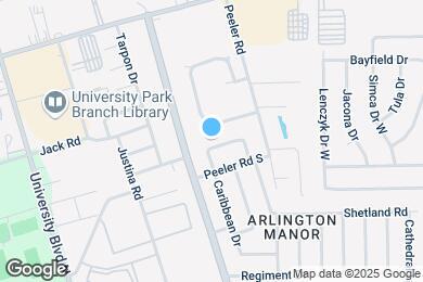 Map image of the property - 5909 Caribbean Ct N