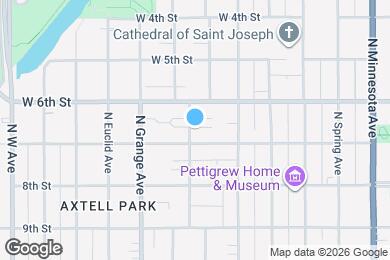 Map image of the property - 312 N Trapp Ave