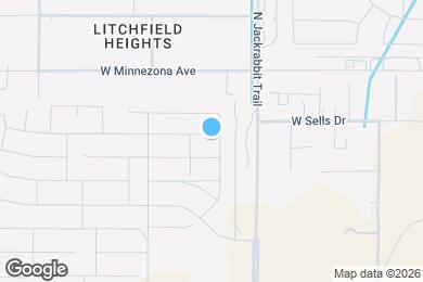 Map image of the property - 19609 W Roma Ave