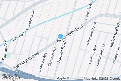 Map image of the property - 5422 W Washington Blvd