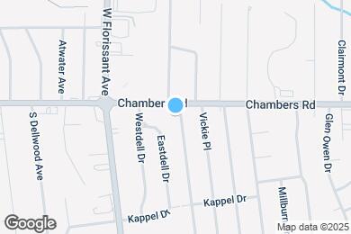 Map image of the property - 9877 Dennis Dr