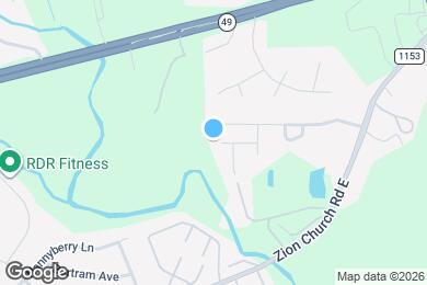 Map image of the property - 233 Aershire Ct