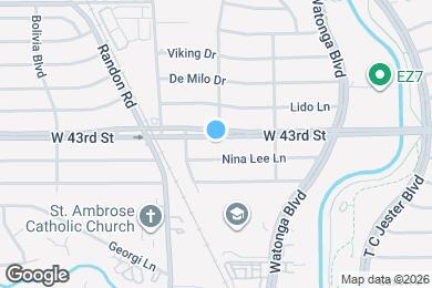 Map image of the property - 4701 W 43rd St