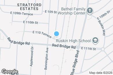 Map image of the property - 11021 Newton Ave