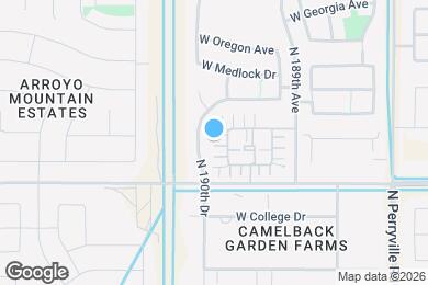 Map image of the property - 5040 N 189th Glen