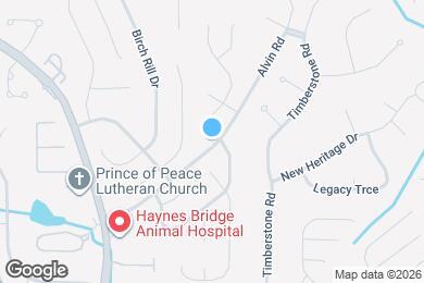 Map image of the property - 10305 Virginia Pine Ln