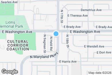 Map image of the property - 853 N Bruce St