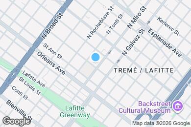 Map image of the property - 2311 Dumaine St