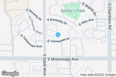 Map image of the property - 982 S Dearborn Way