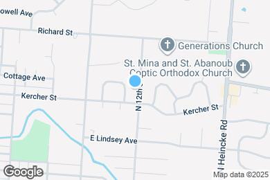 Map image of the property - 717 N 12th St