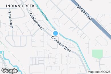 Map image of the property - 1818 S Quebec Way