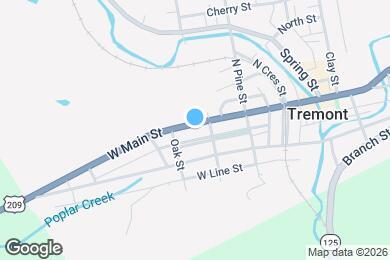 Map image of the property - 213 W Main St