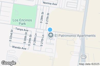 Map image of the property - El Patrimonio Apartments