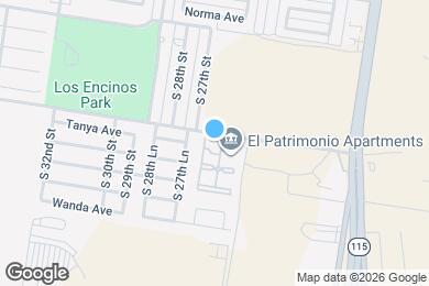 Map image of the property - zEl Patrimonio Apartments