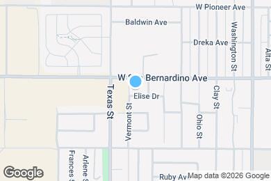 Map image of the property - 626 Elise Dr