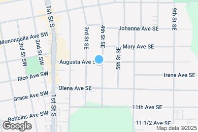 Map image of the property - 320 Augusta Ave