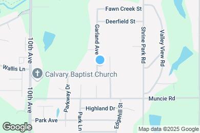 Map image of the property - 4305 Garland St
