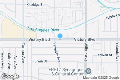 Map image of the property - 19050 Victory Blvd