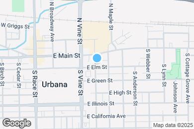 Map image of the property - 402 E Elm St