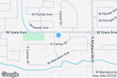 Map image of the property - 1319 W Hasket Cir