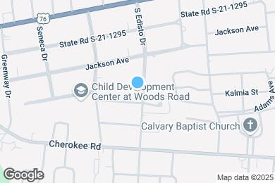 Map image of the property - 527 S Edisto Dr