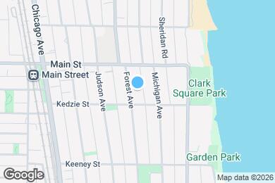 Map image of the property - 815A Forest Ave