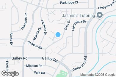 Map image of the property - 1238 Cree Dr