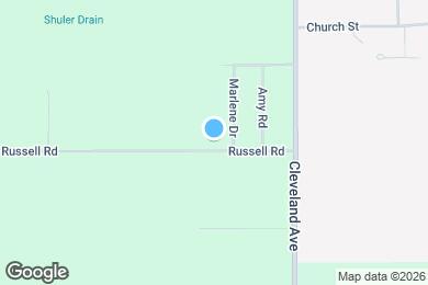 Map image of the property - 1823 Russell Rd