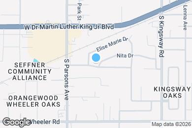 Map image of the property - 225 Nita Dr