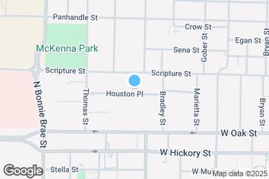 Map image of the property - 2100 Houston Pl